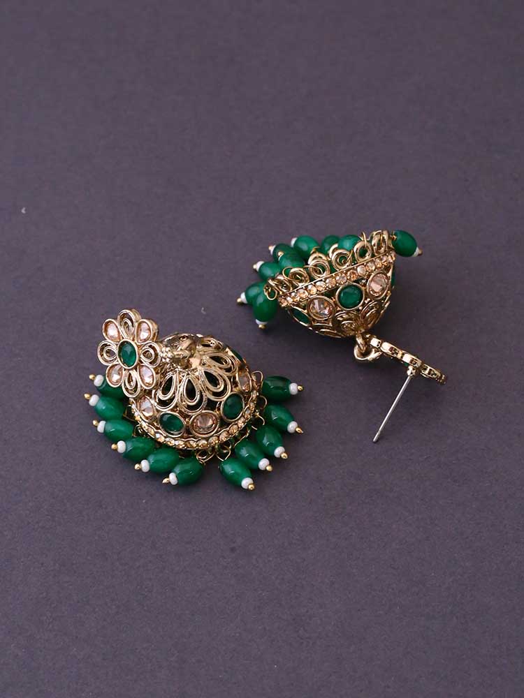 Emerald Vayavi Jhumkis - Image 4