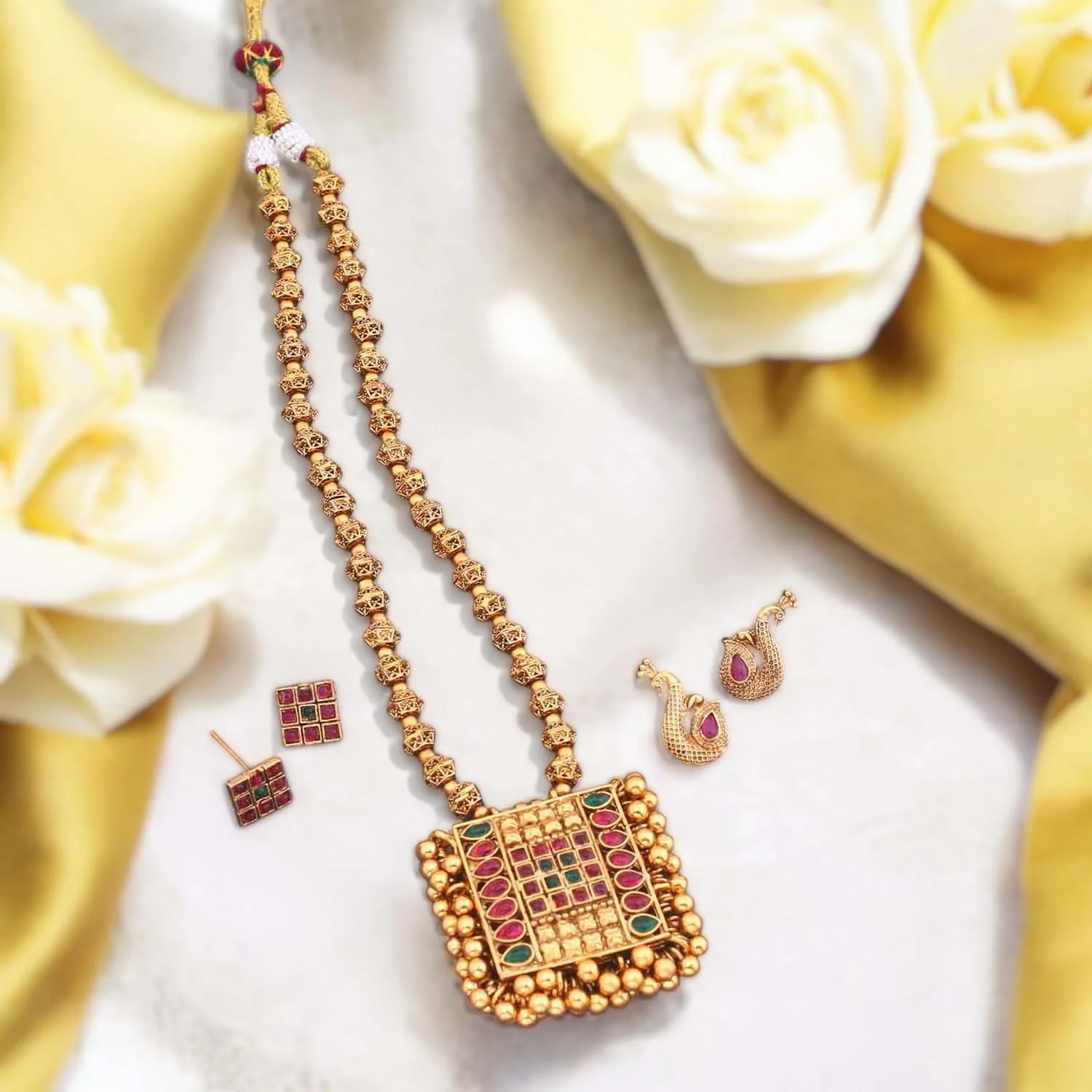 Geeridha Reversible Antique Jewellery Set - New Arrival
