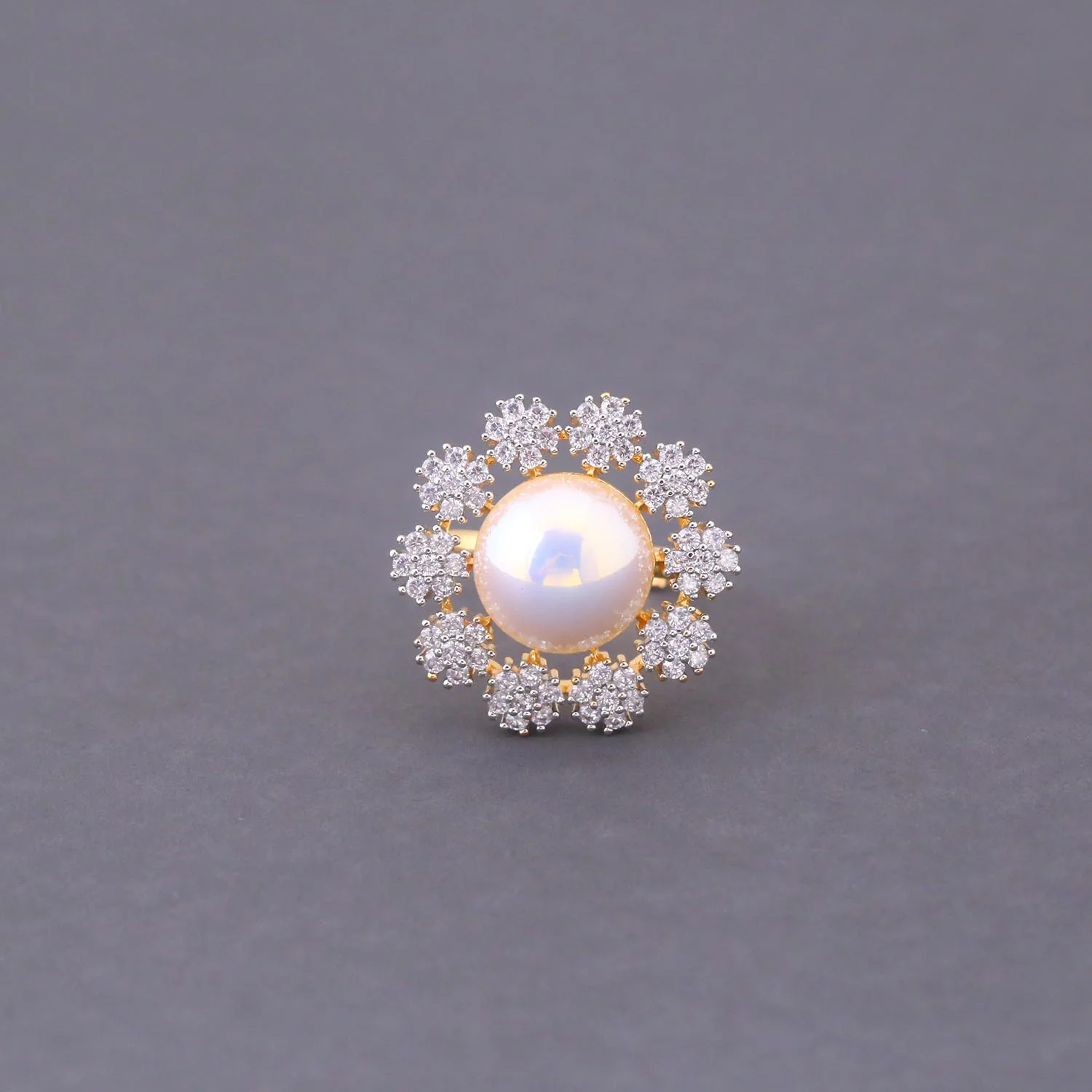 Golden Alayna Adjustable Ring - Image 2