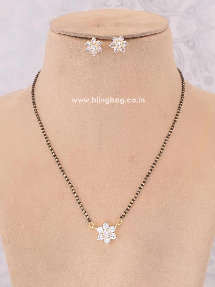 Golden Amalfi Mangalsutra Set