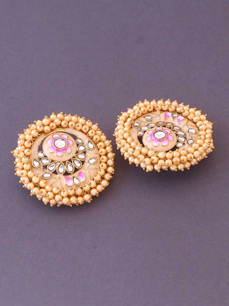 Golden Anju Studs - Image 4