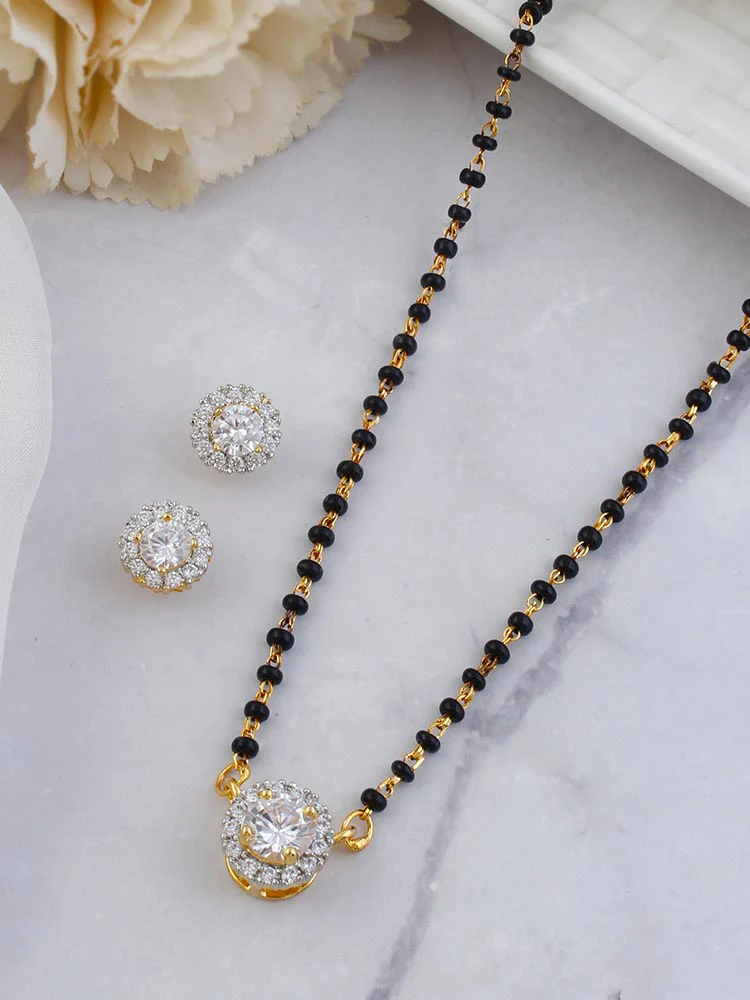 Golden Annisa Mangalsutra Set - Image 2