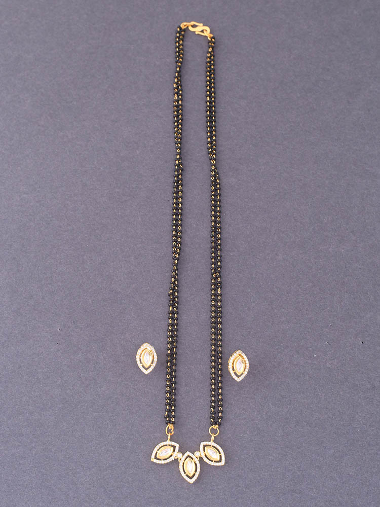 Golden Avril Mangalsutra Set - EOSS - Image 3