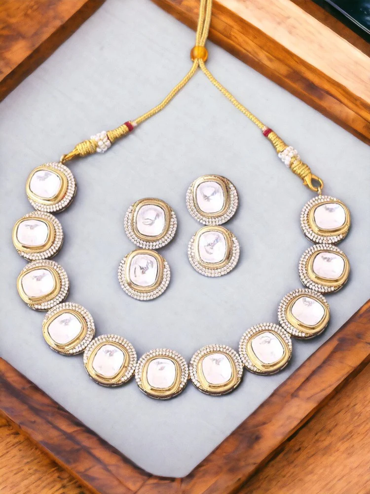 Golden Belina Zirconia Jewellery Set - Image 2