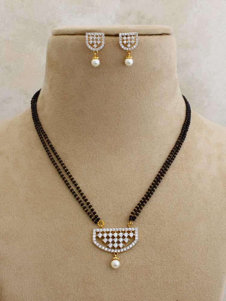 Golden Bhavika Mangalsutra Set