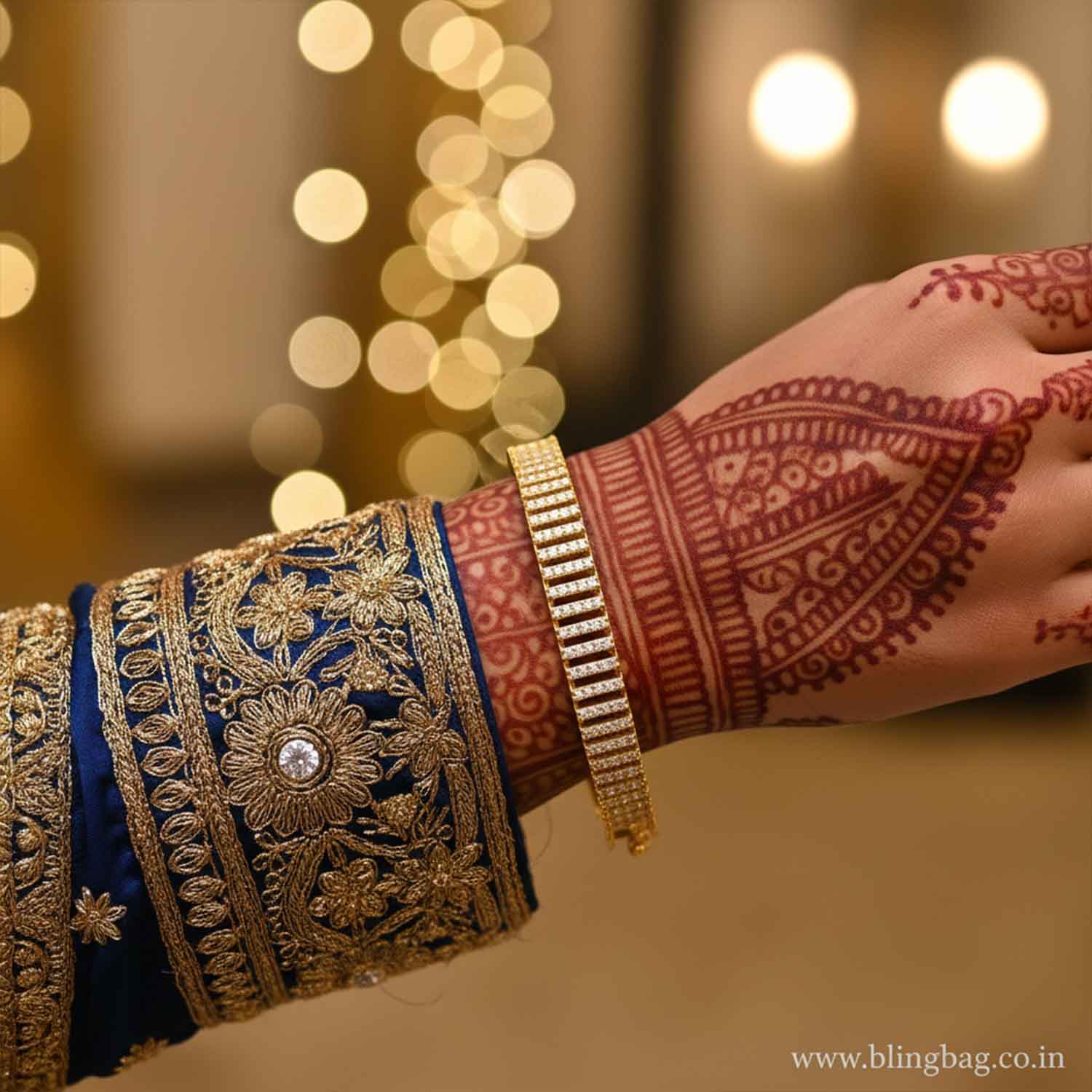 Golden Biancaa Victorian Bracelet - Image 2