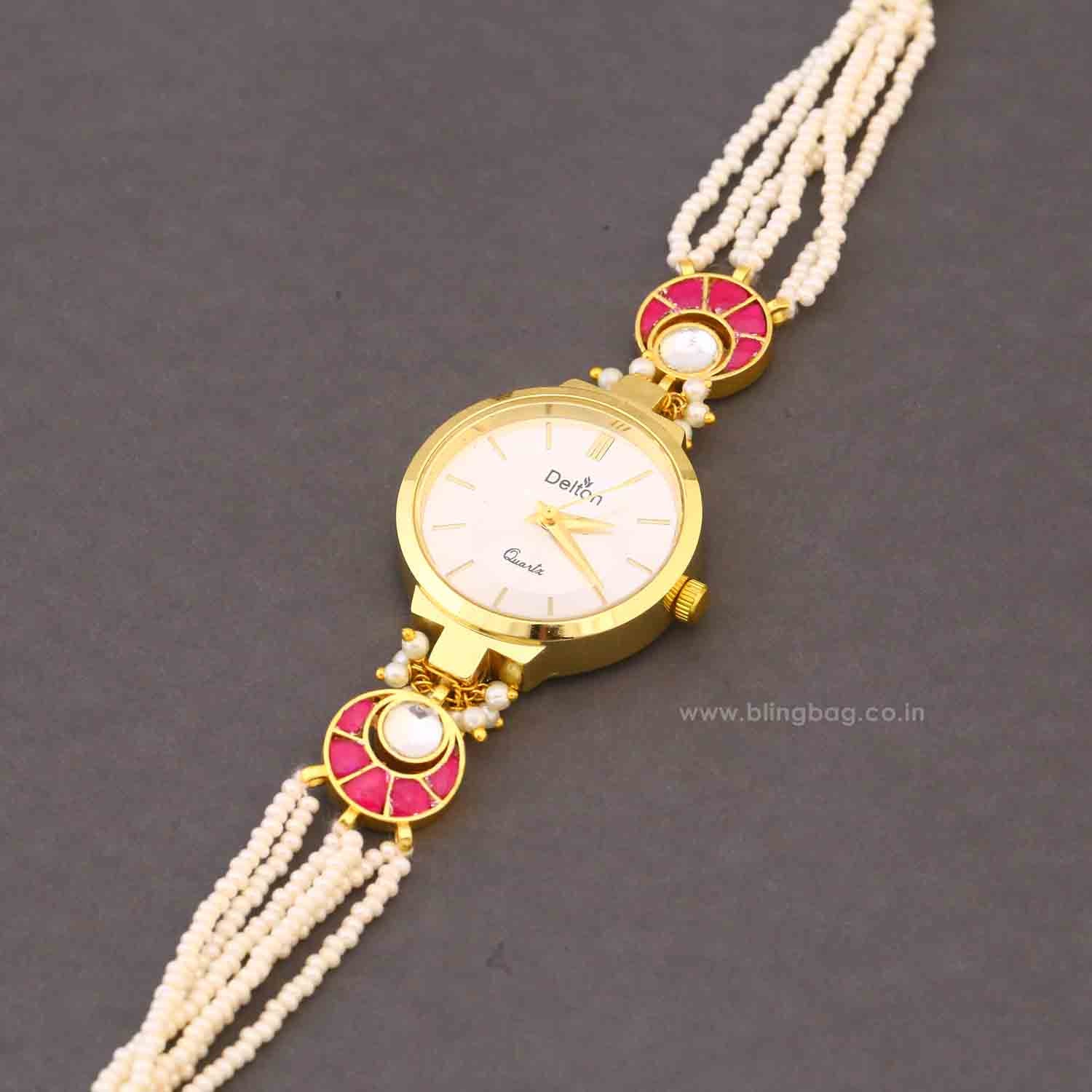 Blingbag Golden Blossom Vyoma Watch - Image 3
