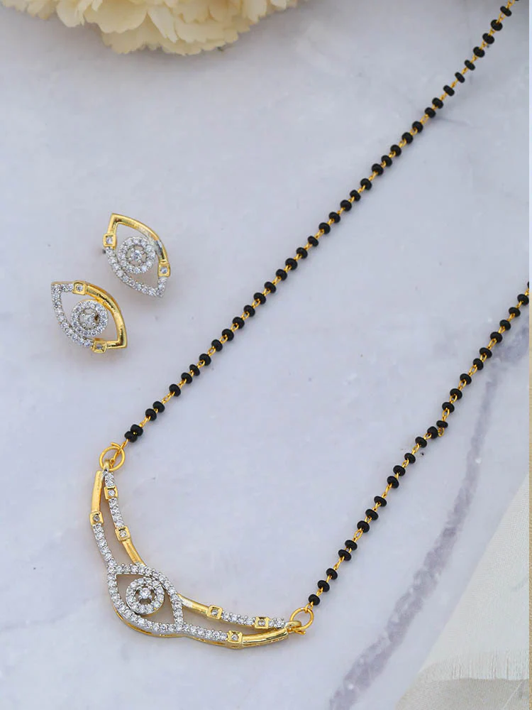 Golden Capucine Mangalsutra Set - Image 2