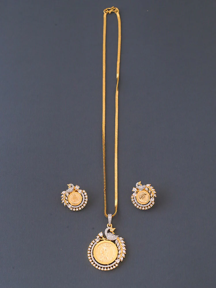 Golden Dessy Pendant Set - Image 3