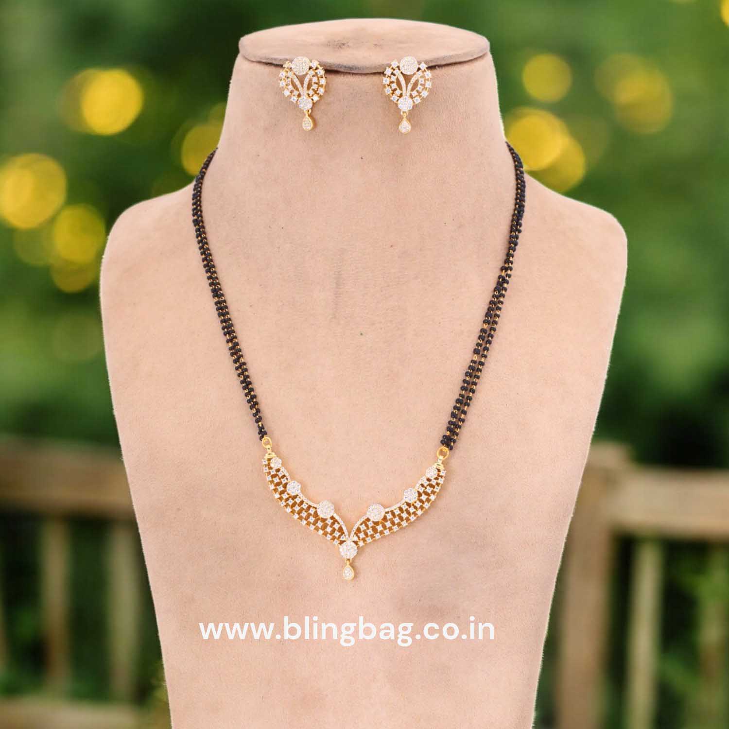 Golden Edie Mangalsutra Set - Image 2
