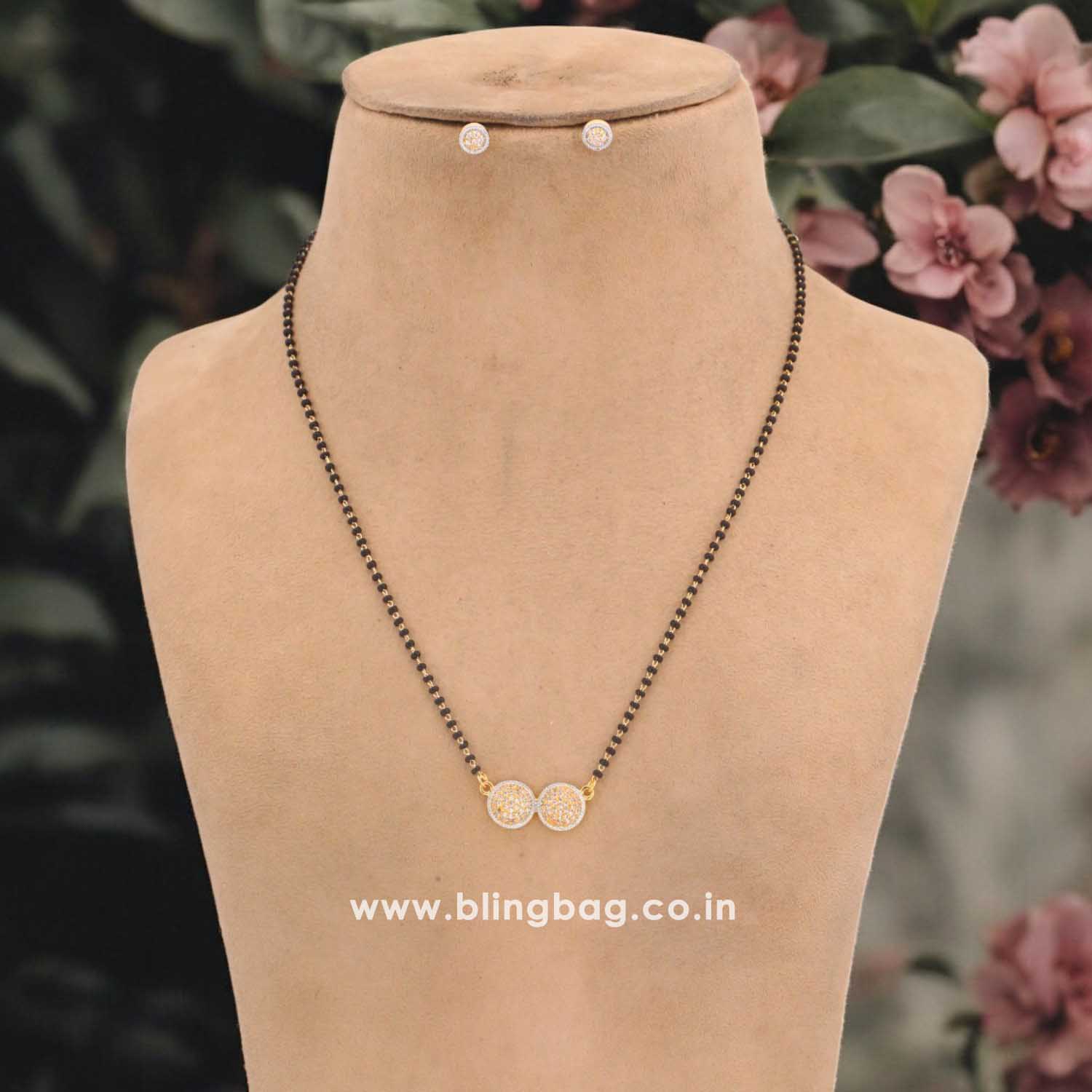 Golden Emma Mangalsutra Set - Image 2