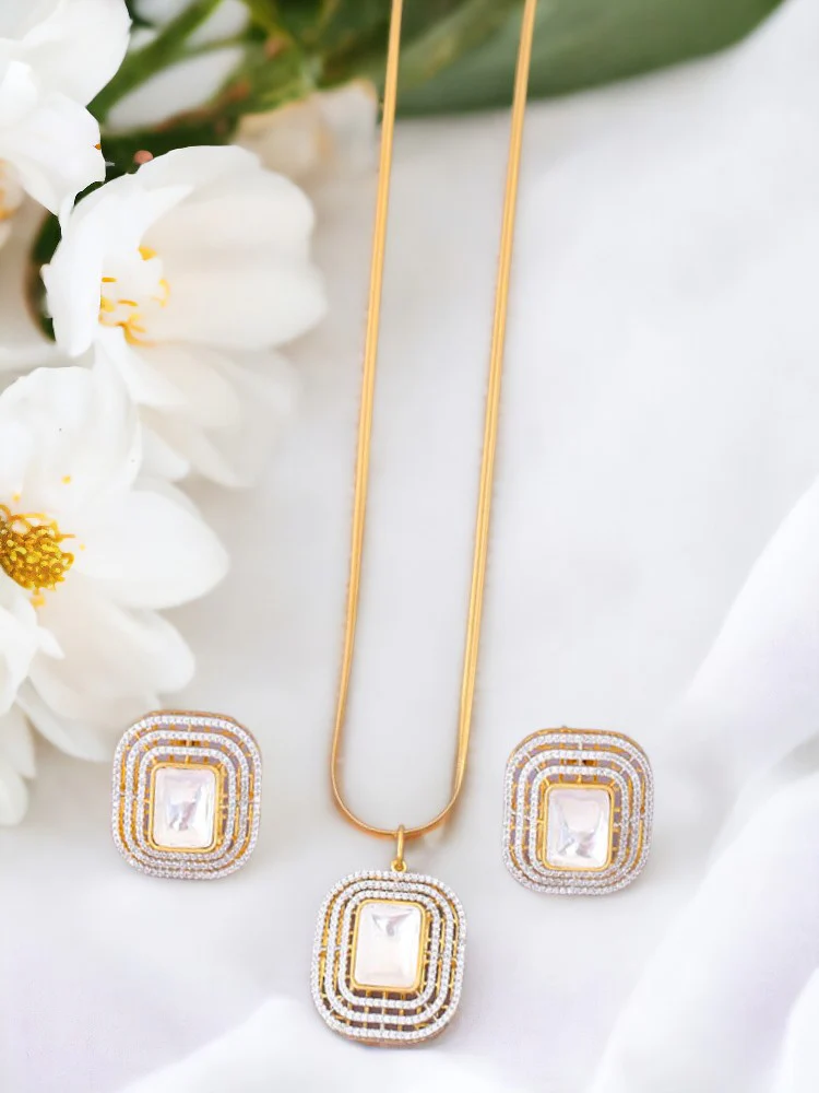 Golden Ginger Pendant Set - Image 2