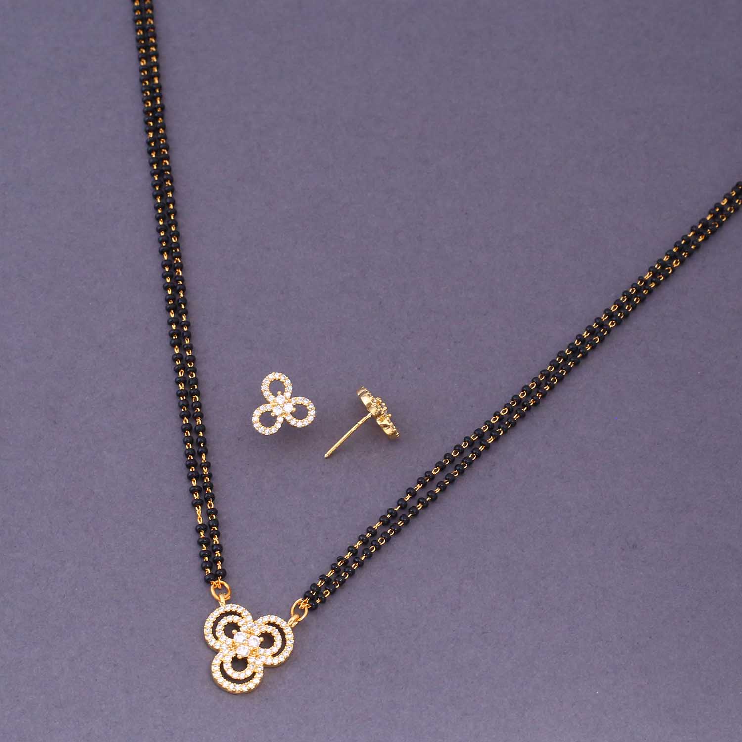 Golden Gracenny Mangalsutra Set - Image 4