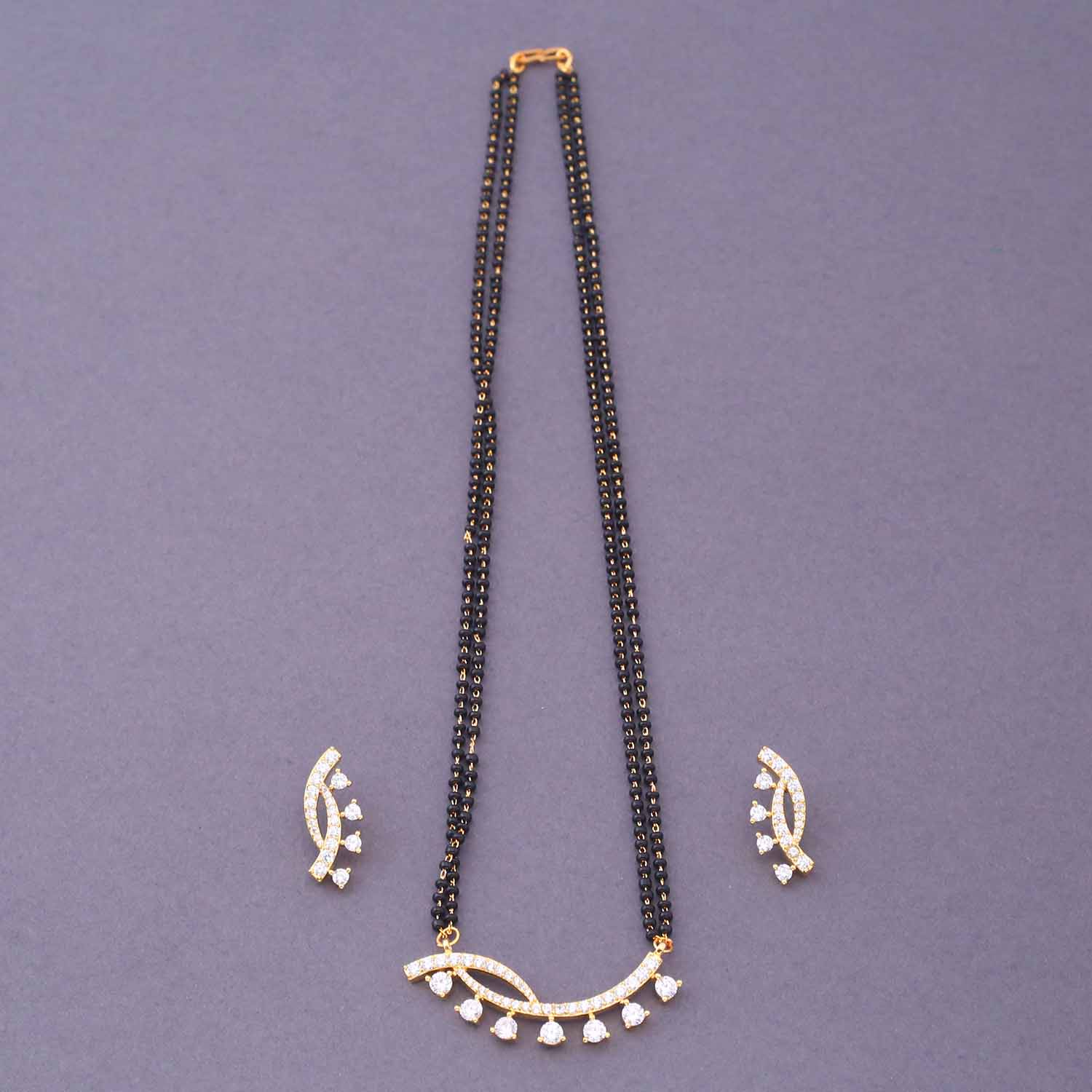 Golden Gracty Mangalsutra Set - Image 3