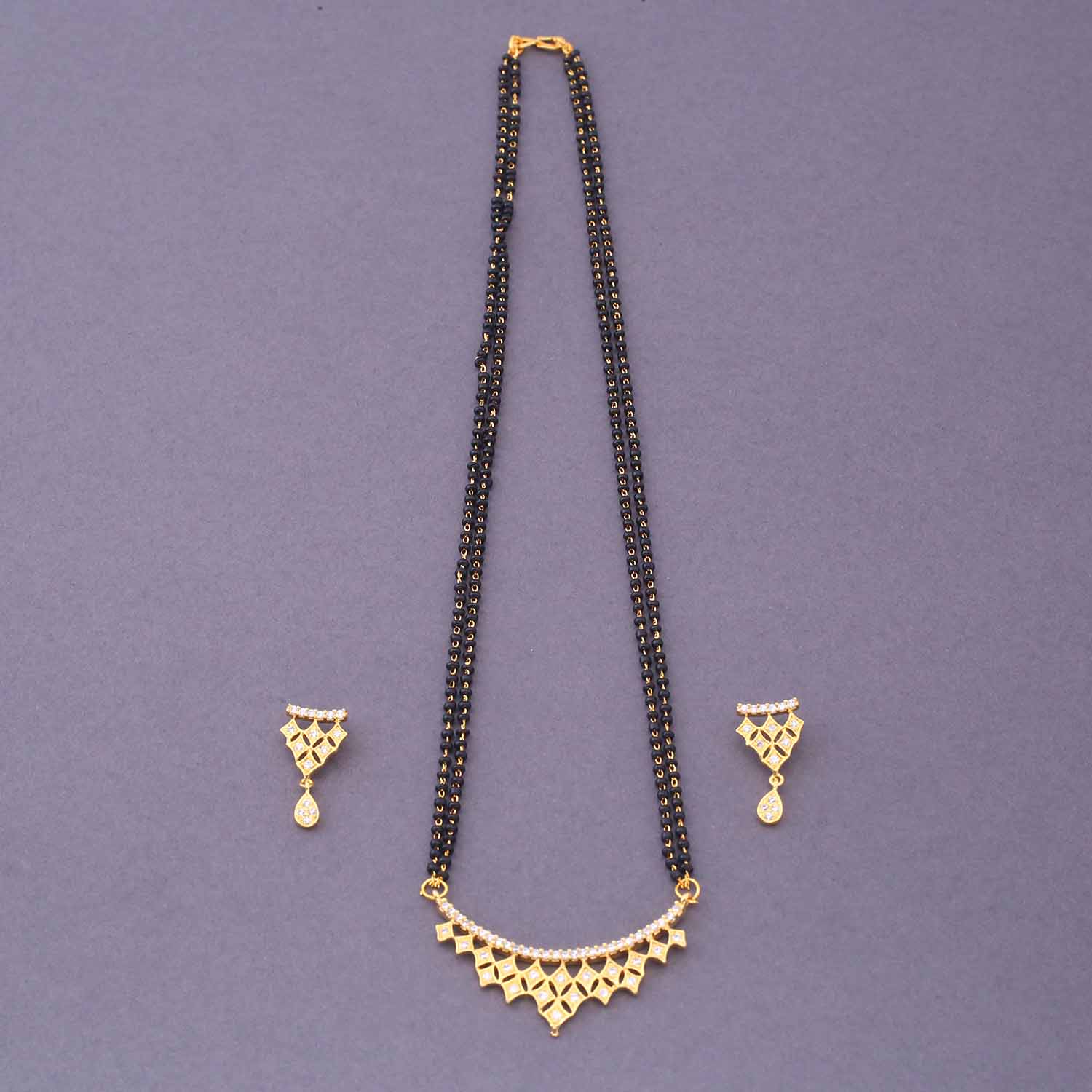 Golden Haem Mangalsutra Set - Image 3