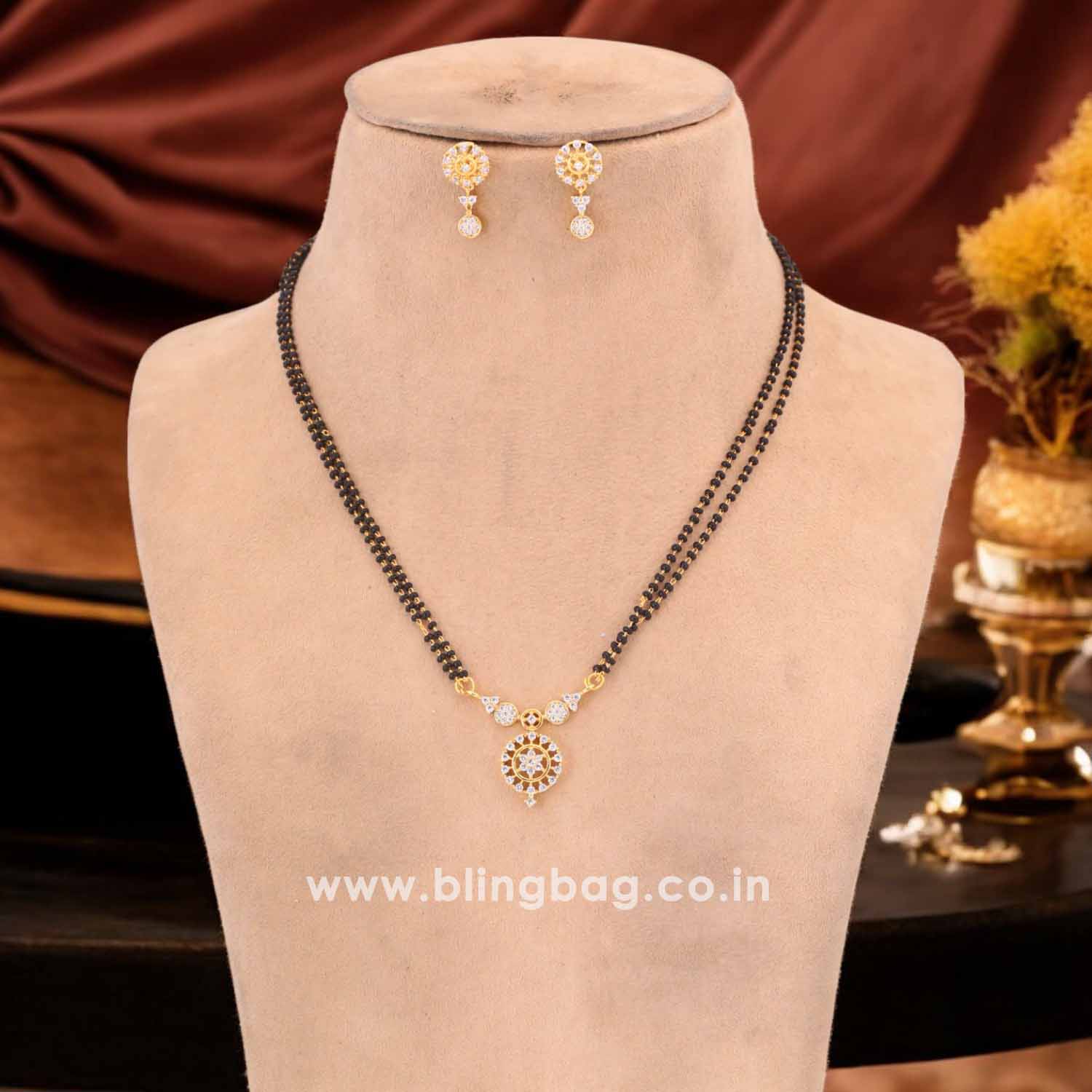 Golden Isolte Mangalsutra Set - Image 2