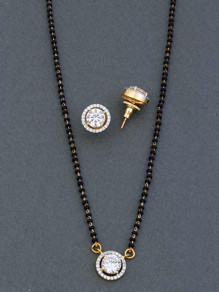 Golden Jennifer Mangalsutra Set - Image 5