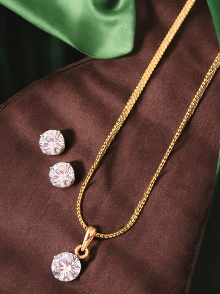 Golden Juliette Pendant Set - Image 2