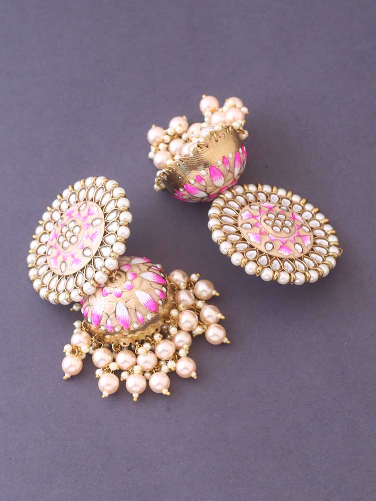 Golden Kritika Jhumkis - EOSS - Image 4