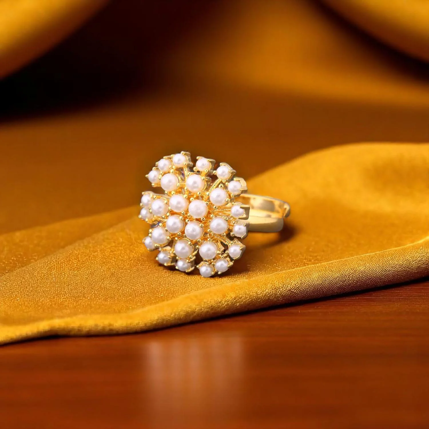 Golden Lana Adjustable Ring
