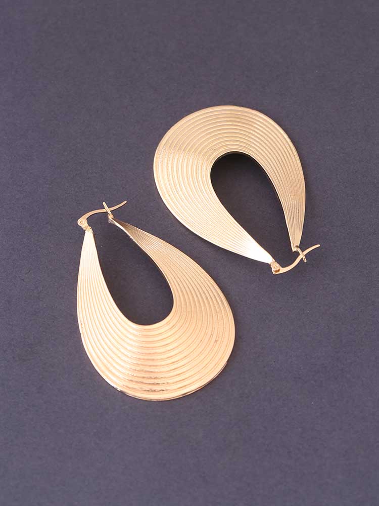 Golden Lantana Hoops - Image 3