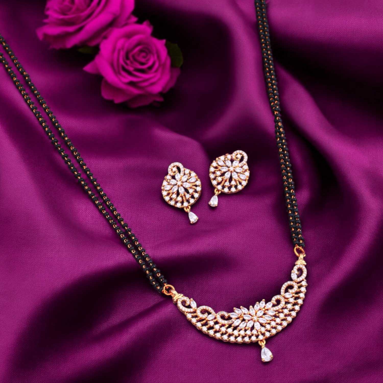 Golden Lennon Mangalsutra Set