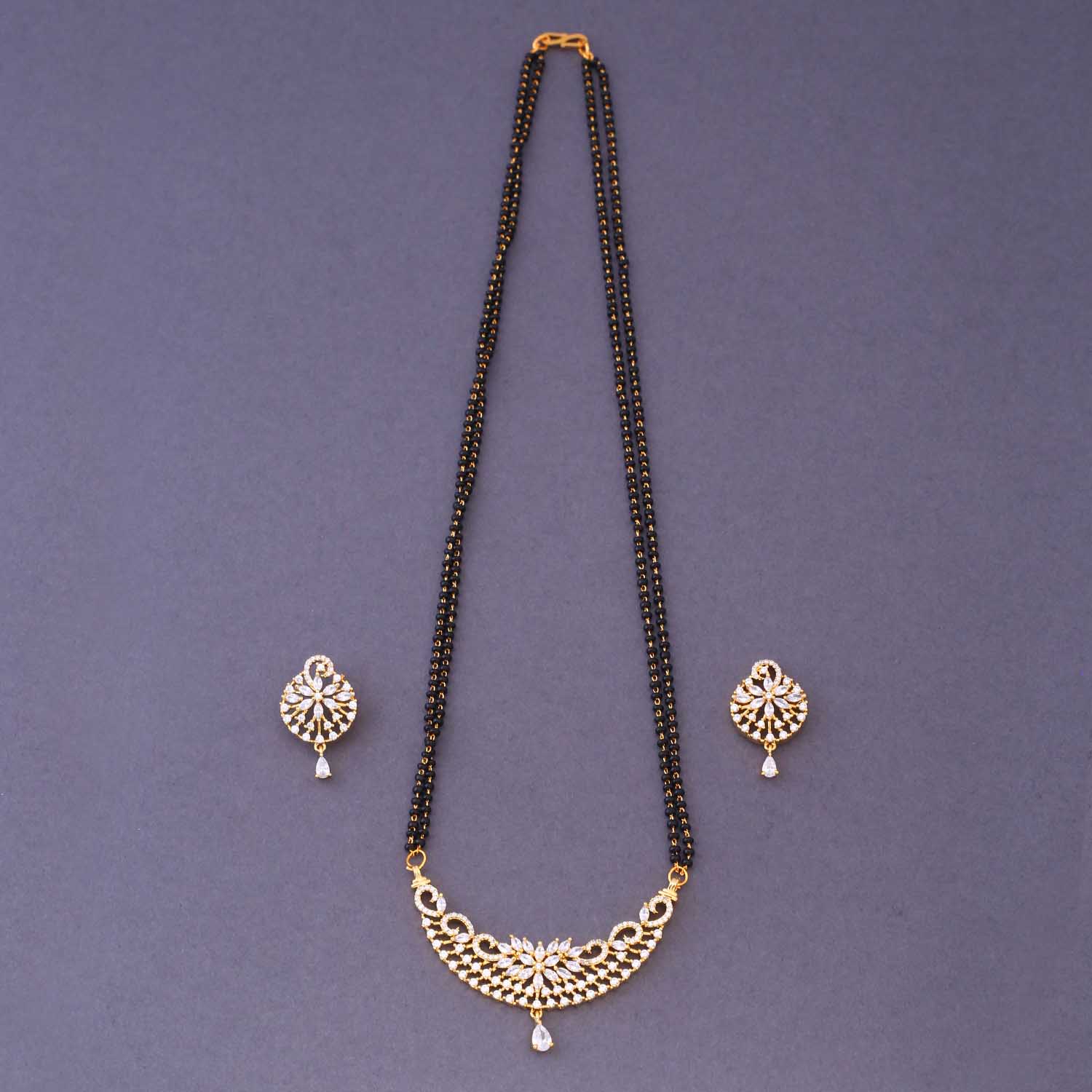 Golden Lennon Mangalsutra Set - Image 3