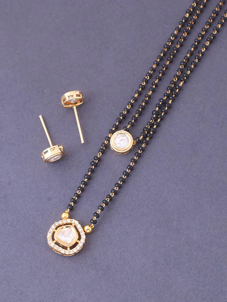 Golden Missie Mangalsutra Set - Image 4