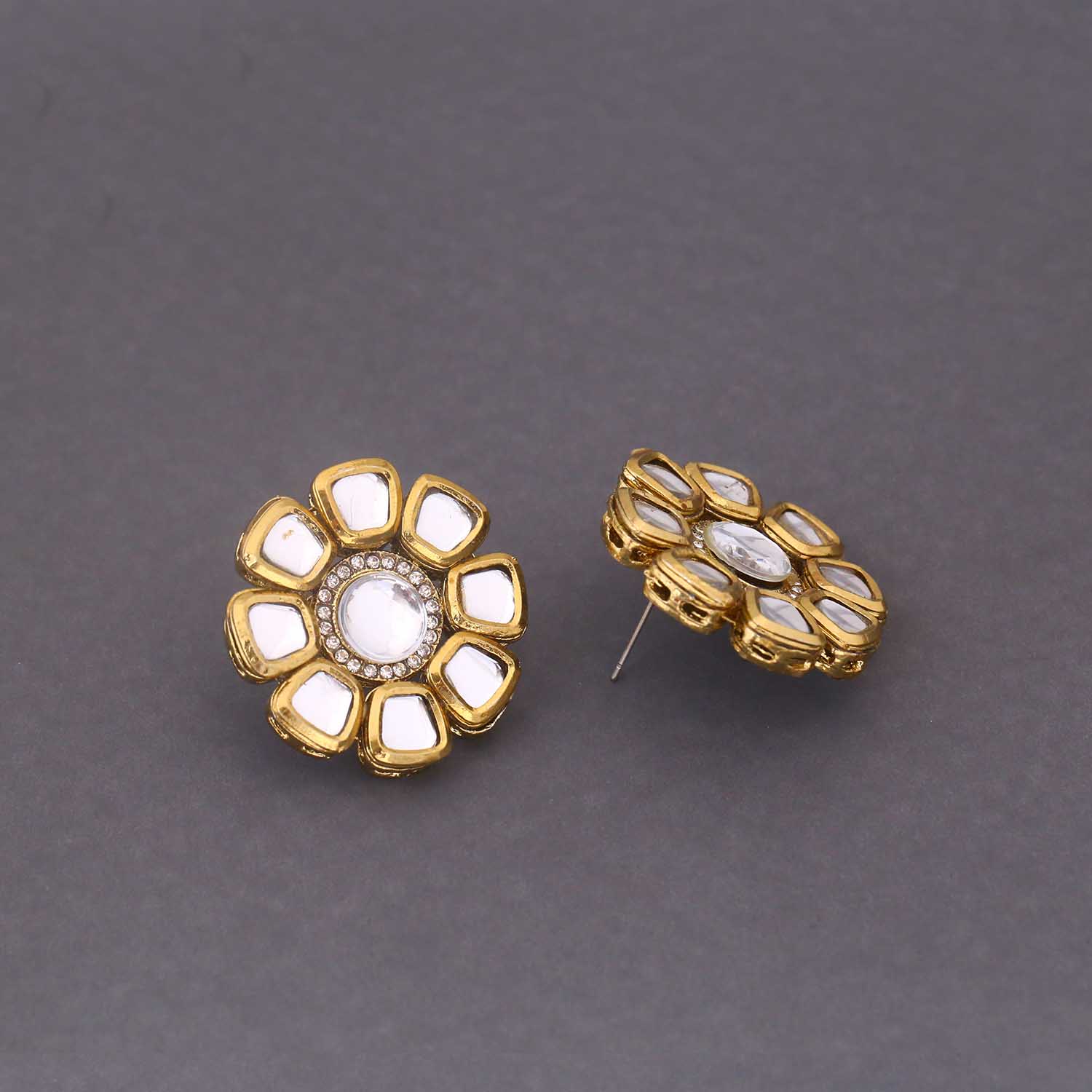 Golden Nuliam Studs - Image 4