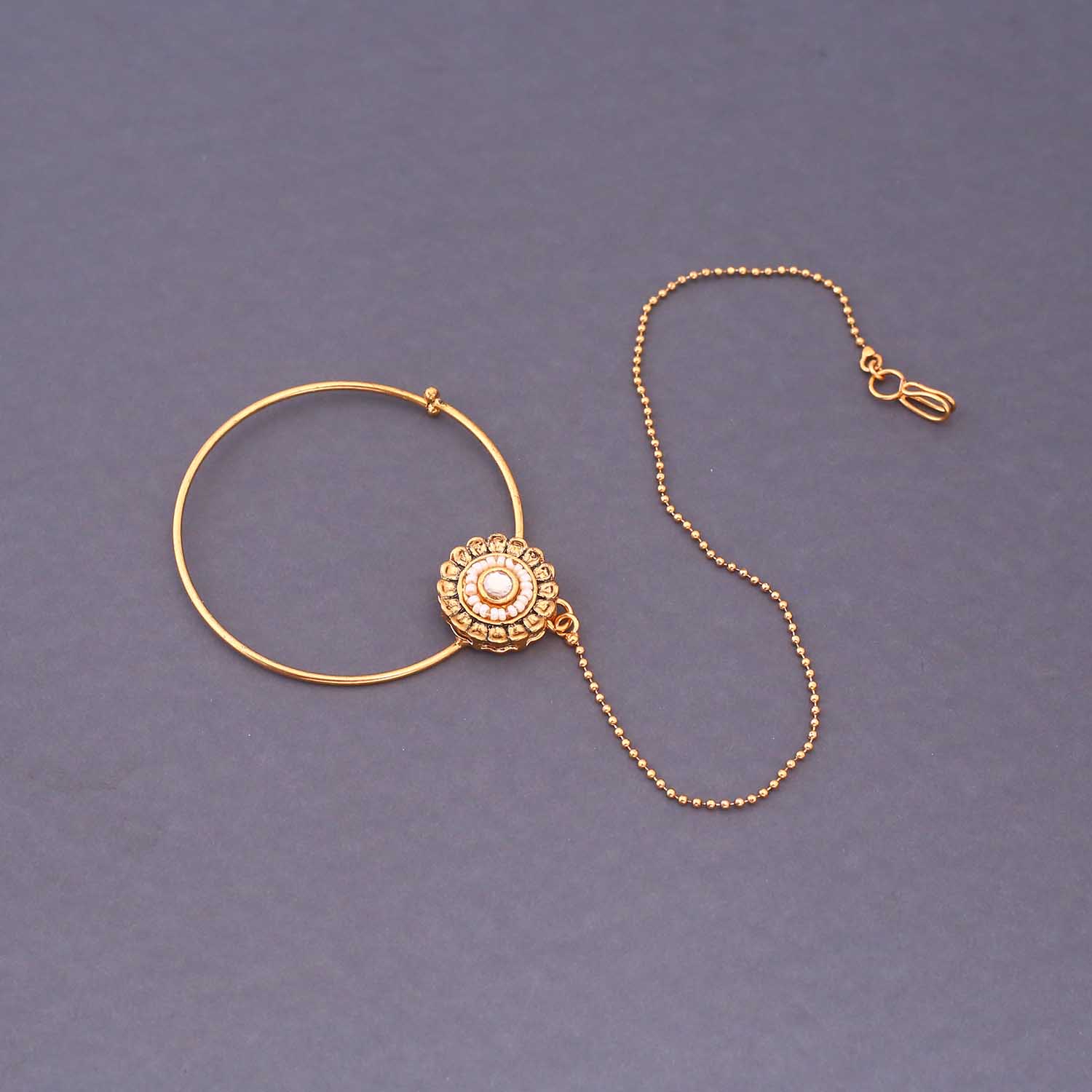 Golden Pavitra Bridal Jewellery Set - Image 9