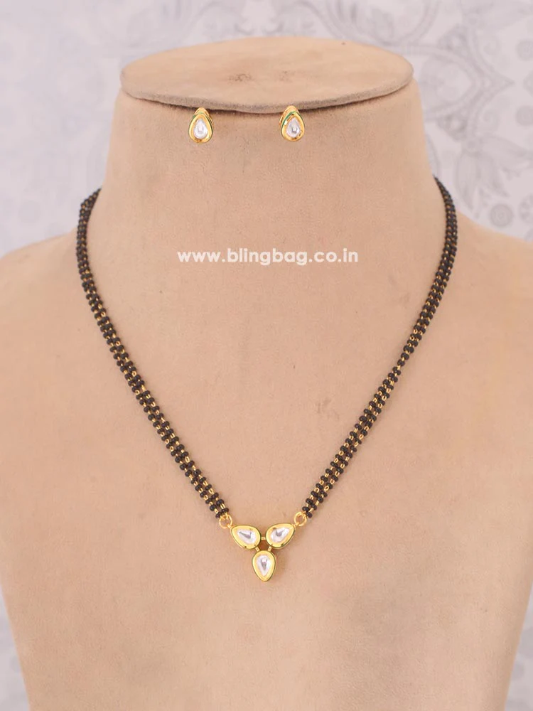 Golden Penny Mangalsutra Set
