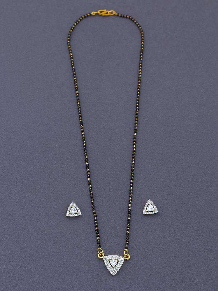 Golden Pinaka Mangalsutra Set - Image 4