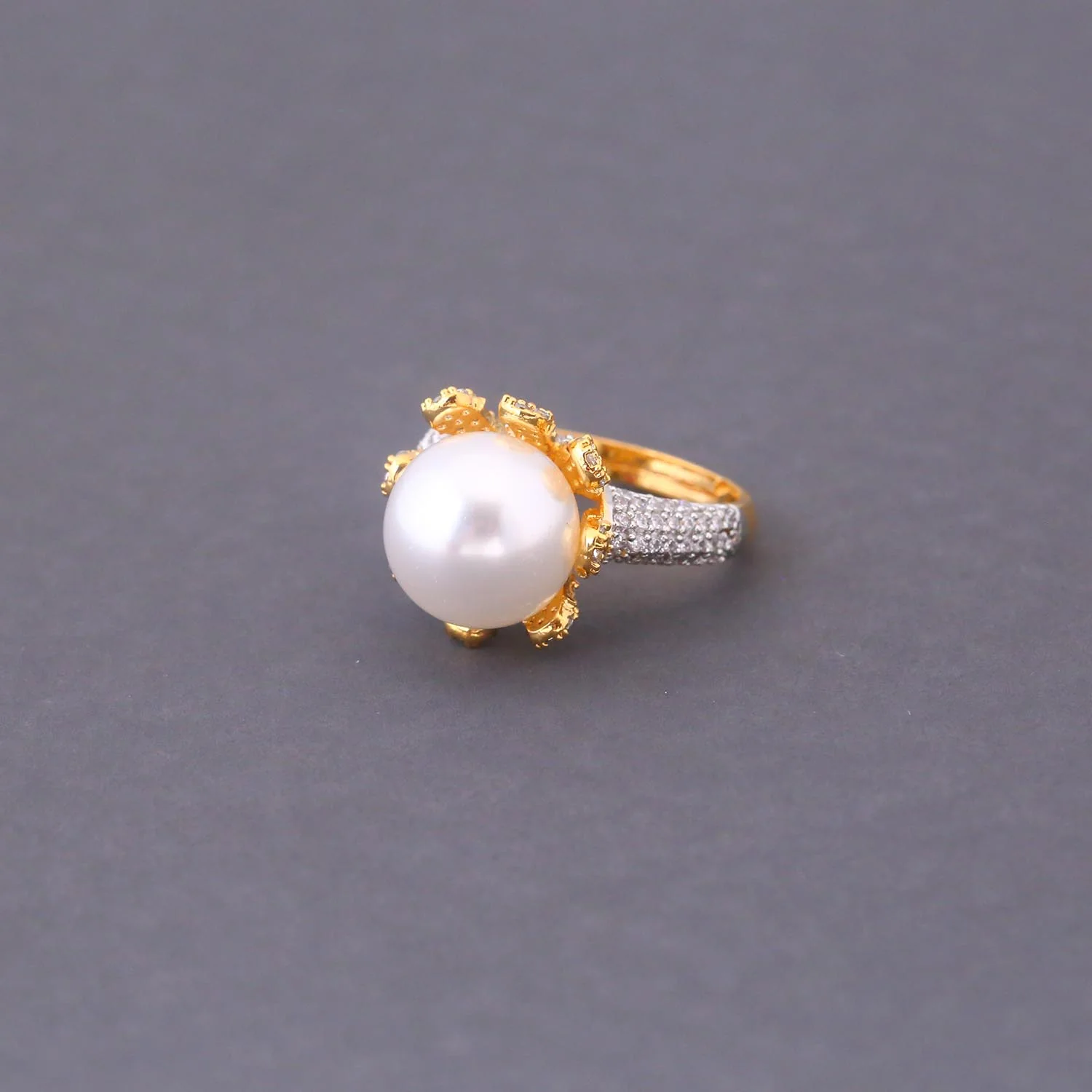 Golden Polly Adjustable Ring - Image 2