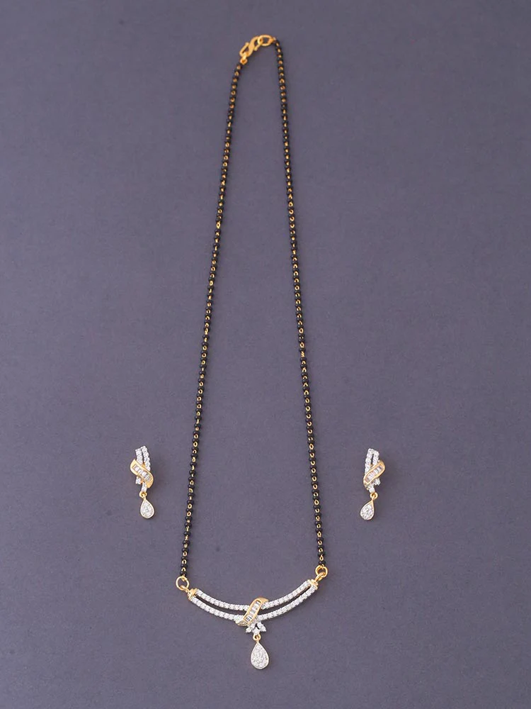 Golden Polymnia Mangalsutra Set - Image 3