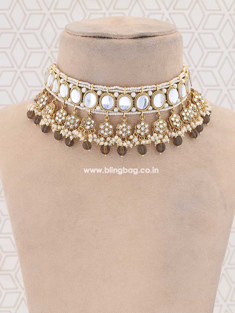 Olive Pradyut Jewellery Set - Image 2
