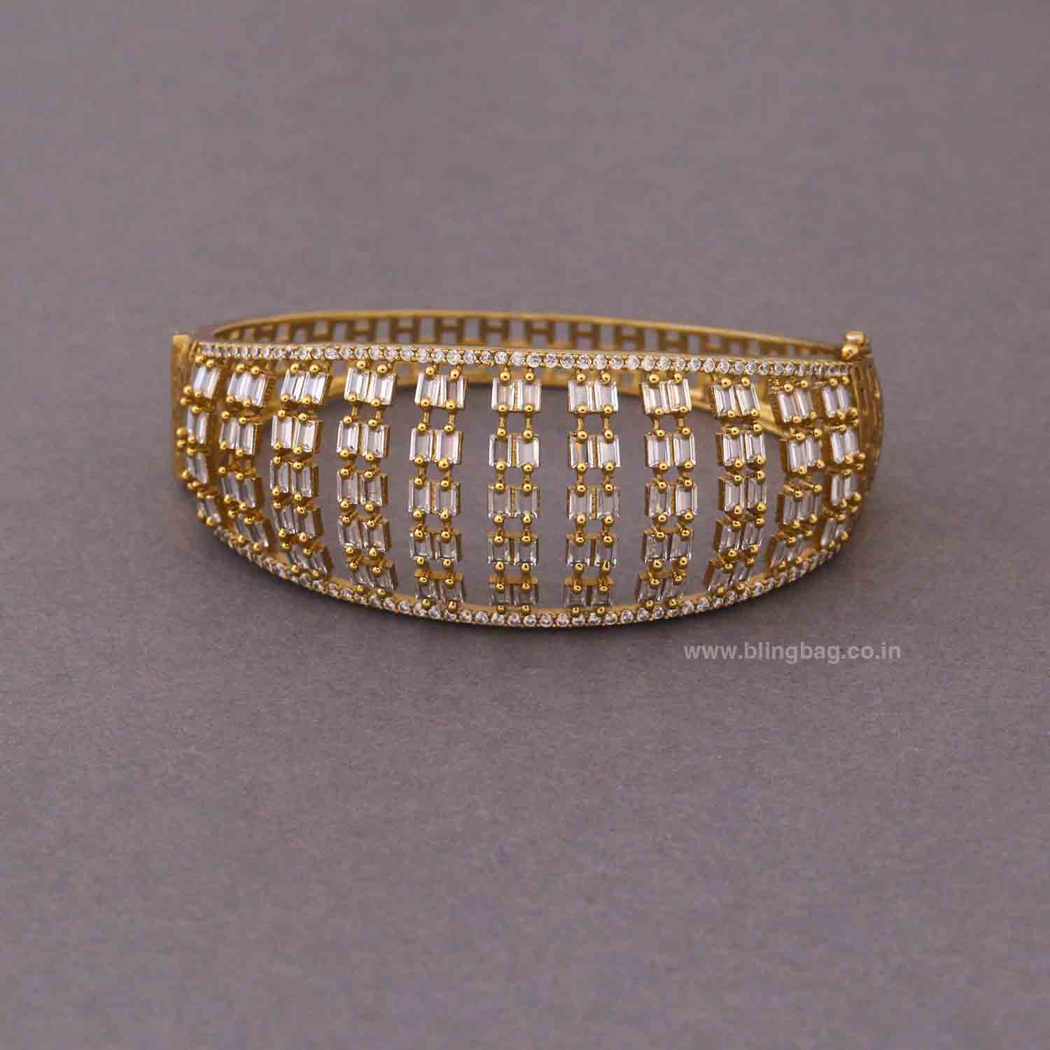 Golden Rubyia Victorian Bracelet - Image 3