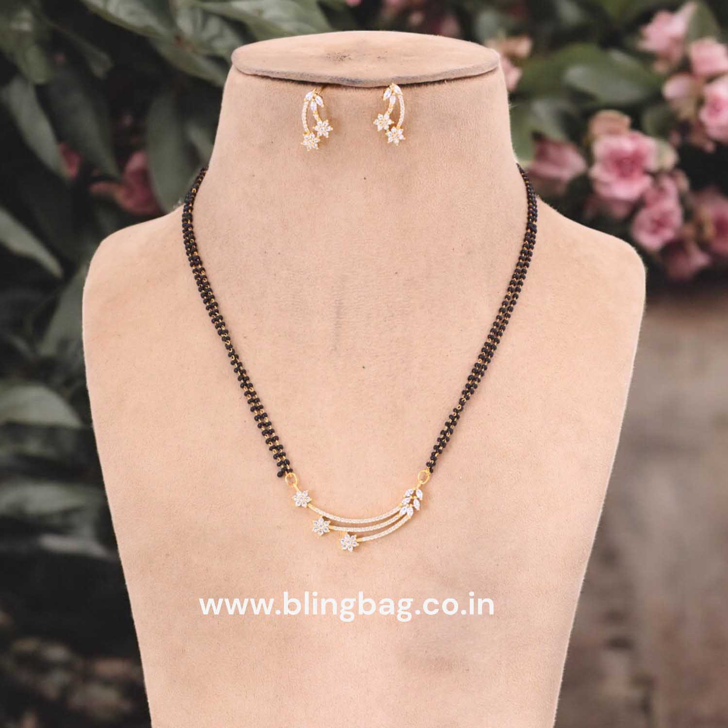 Golden Saete Mangalsutra Set - Image 2
