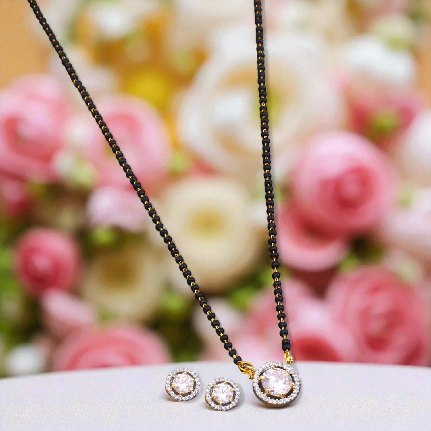 Golden Serenity Mangalsutra Set