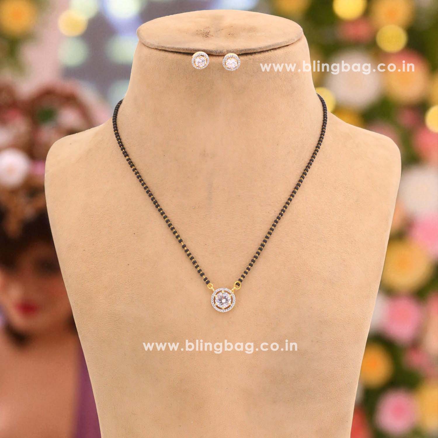 Golden Serenity Mangalsutra Set - Image 2