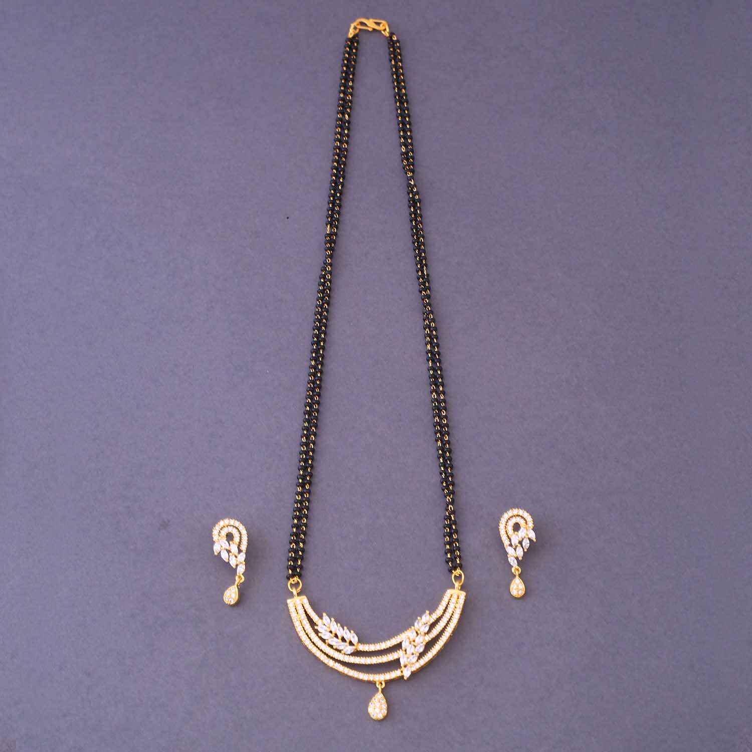 Golden Vaneda Mangalsutra Set - Image 3