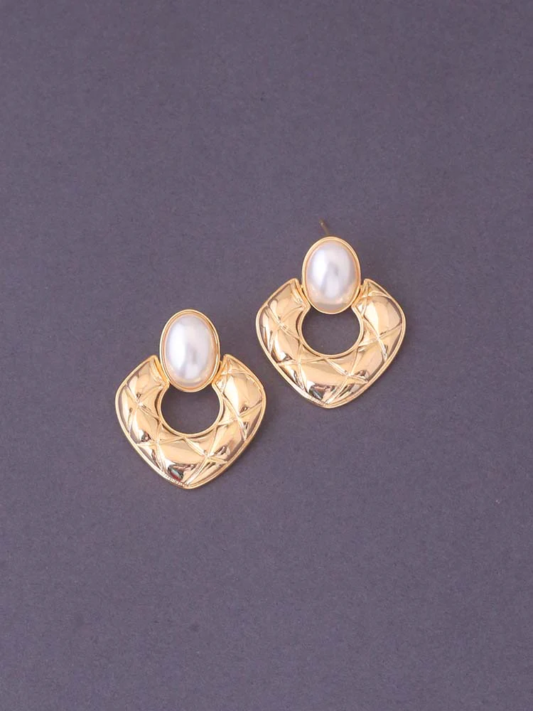 Golden Volga Studs - Image 4
