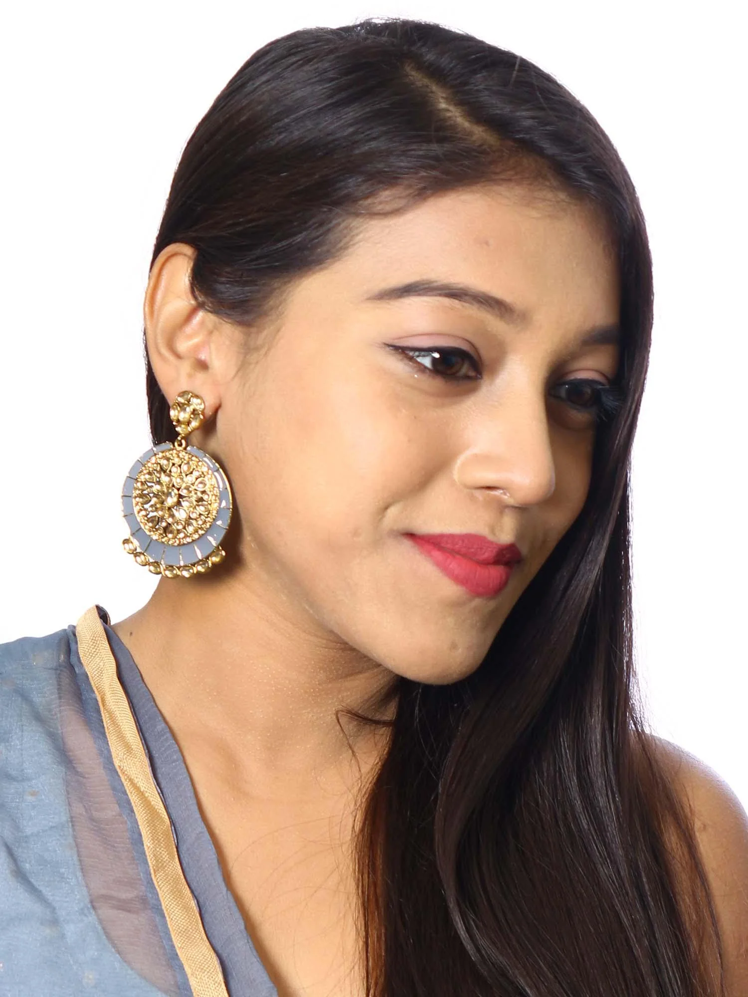 Grey Sameera Chandbalis - Image 5