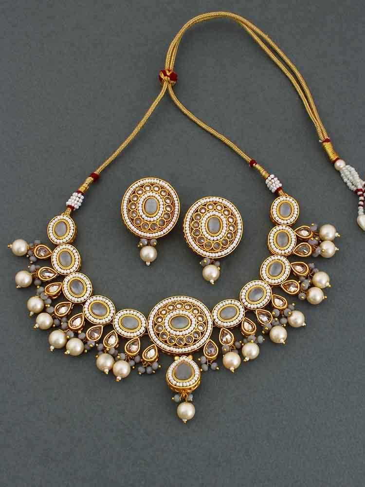 Grey Shobha Jewellery Set - Image 4