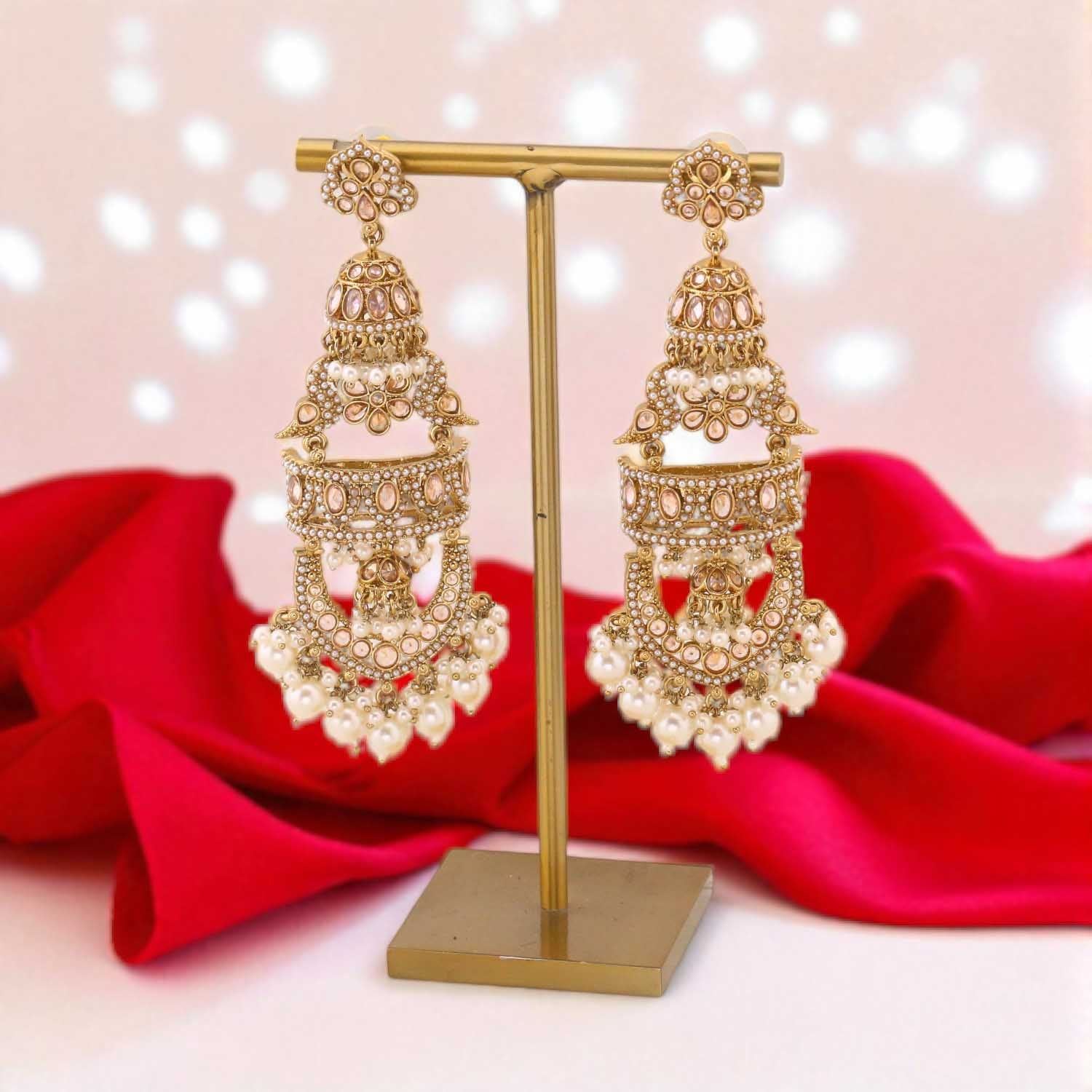 Ivory Abhya Danglers - Image 2