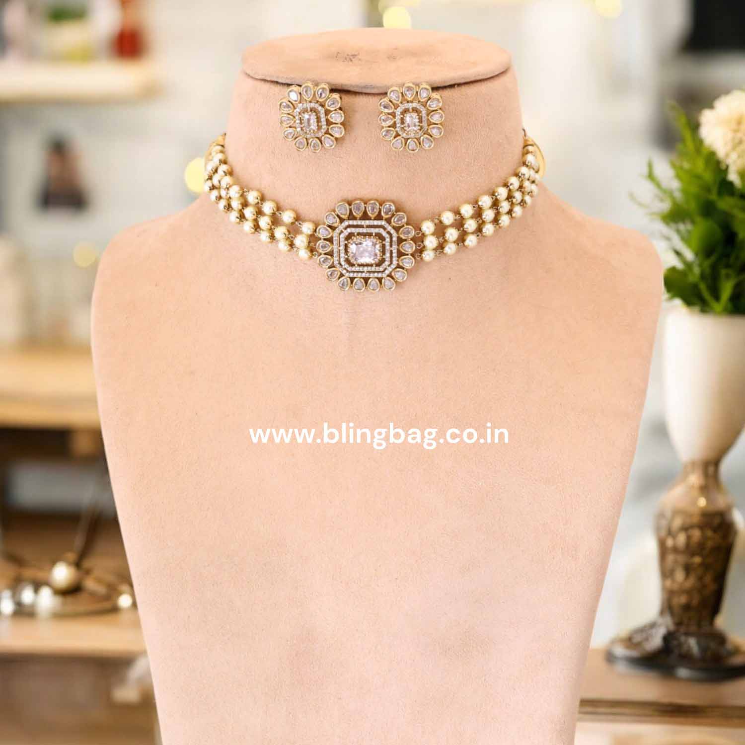 Ivory Acatte Victorian Jewellery Set - New Arrival - Image 2