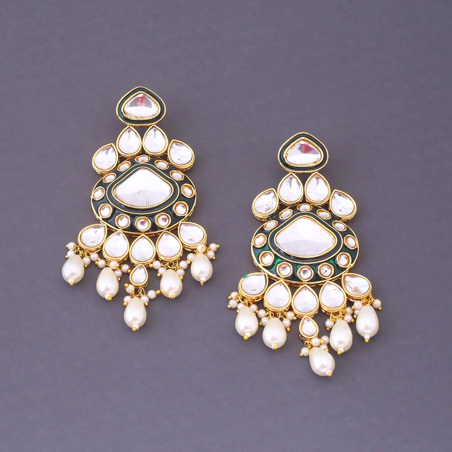 Ivory Ambar Bridal Jewellery Set - Image 6