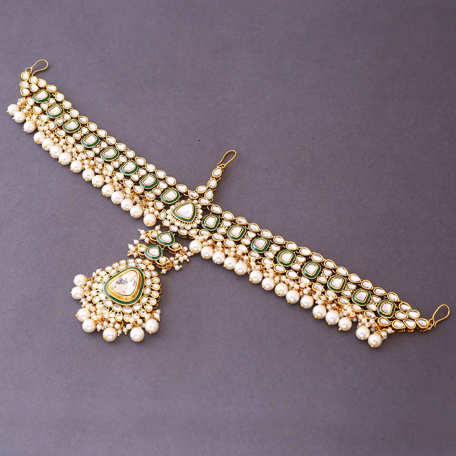 Ivory Annuja Bridal Jewellery Set - Image 6