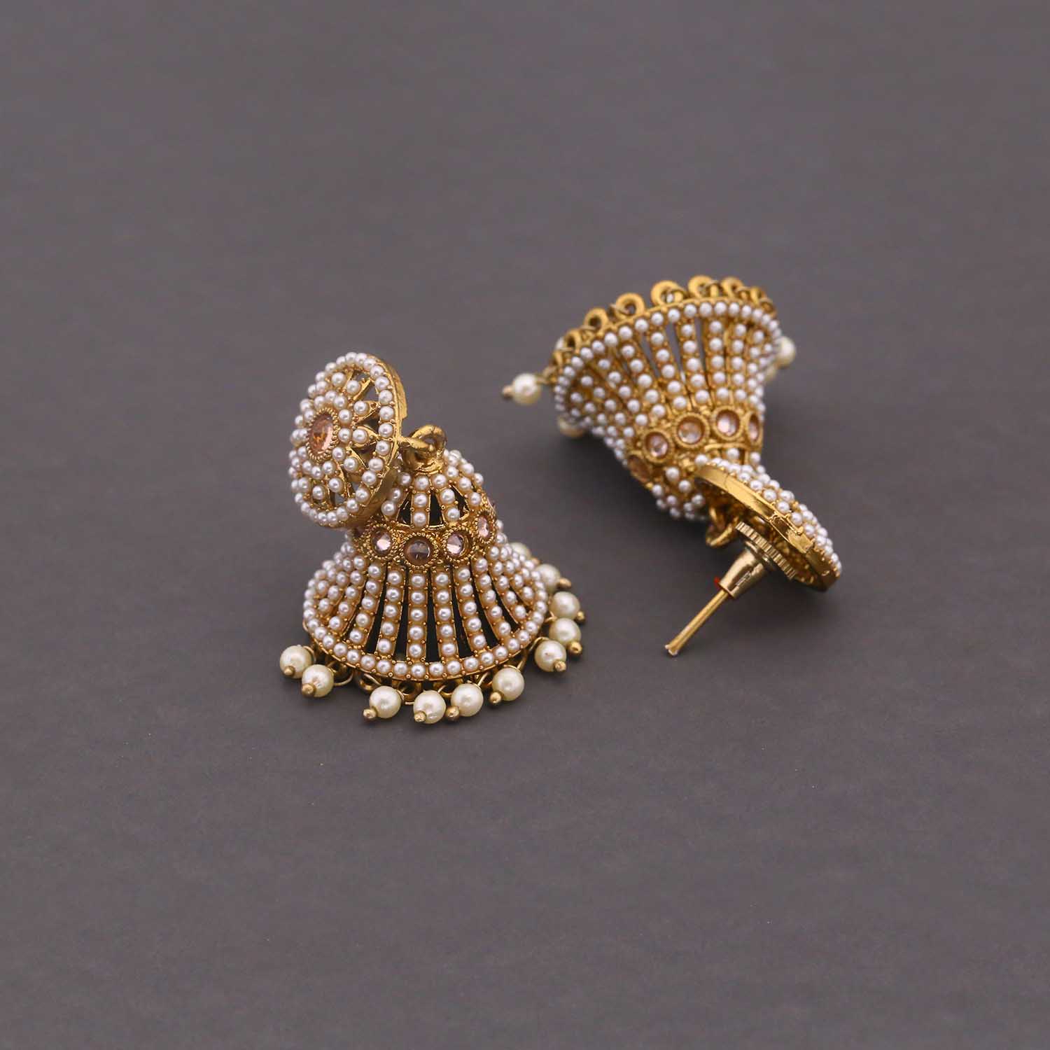 Ivory Asma Jhumkis - Image 3