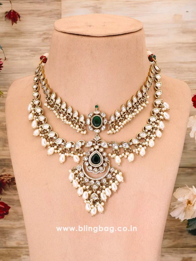 Ivory Aubrie Victorian Jewellery Set - New Arrival - Image 2