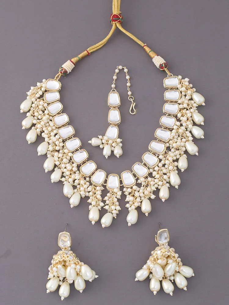 Ivory Avantika Jewellery Set - Image 3